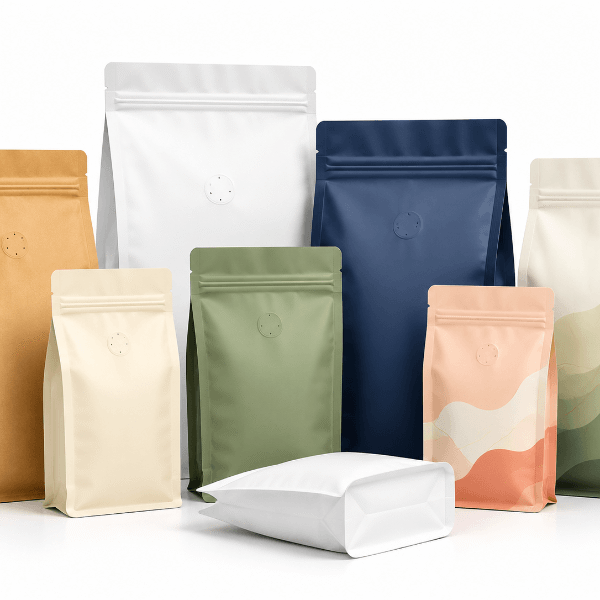 How Flat Bottom Pouches Improve Shelf Visibility and Product Presentation