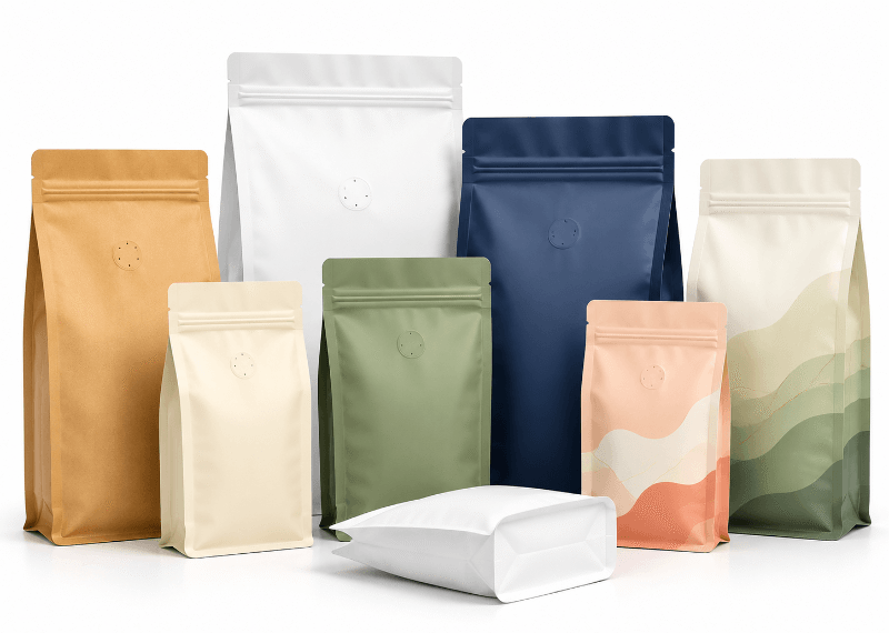 How Flat Bottom Pouches Improve Shelf Visibility and Product Presentation